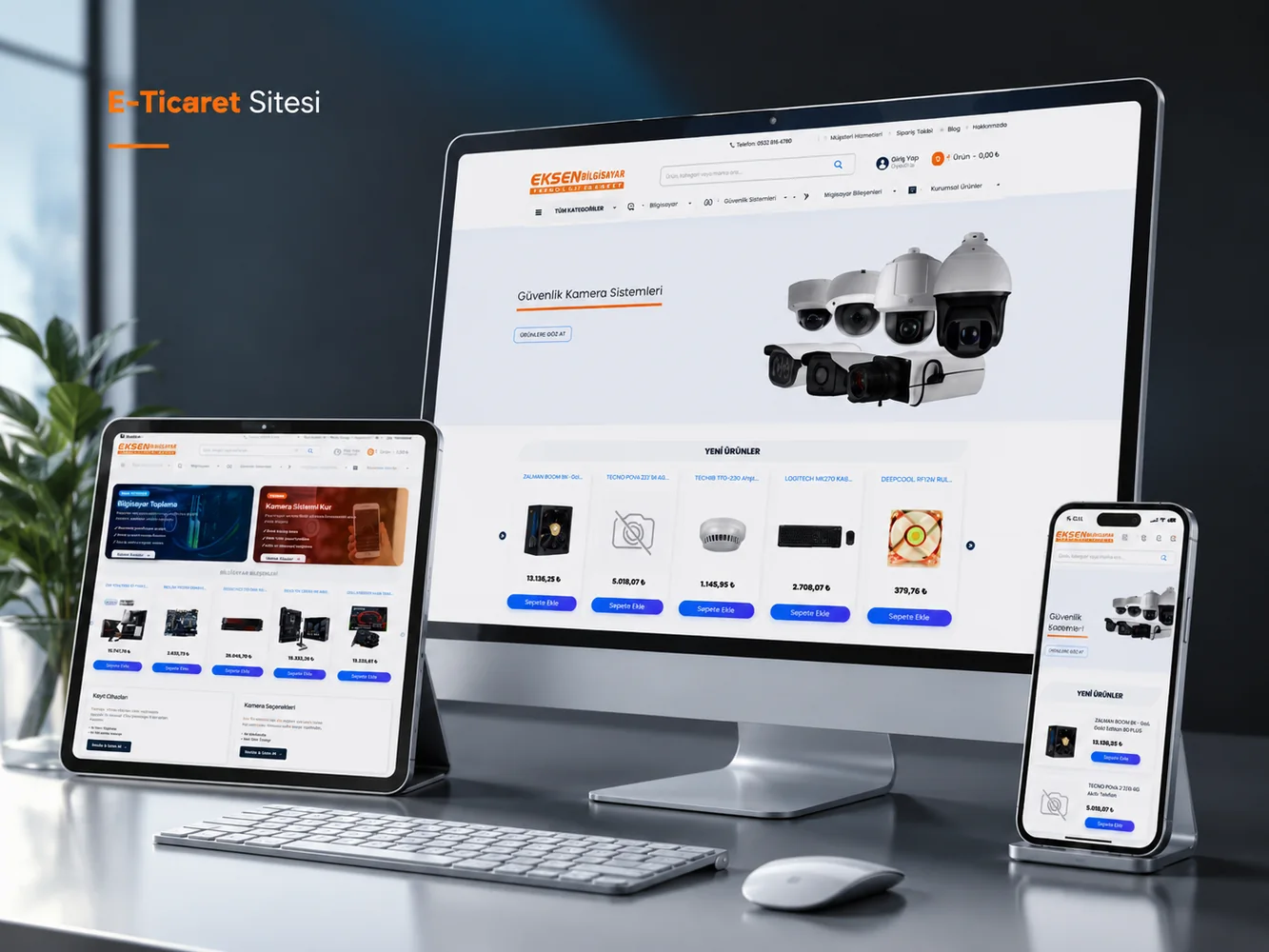 Eksen E-Ticaret ve Bayi Altyapısı