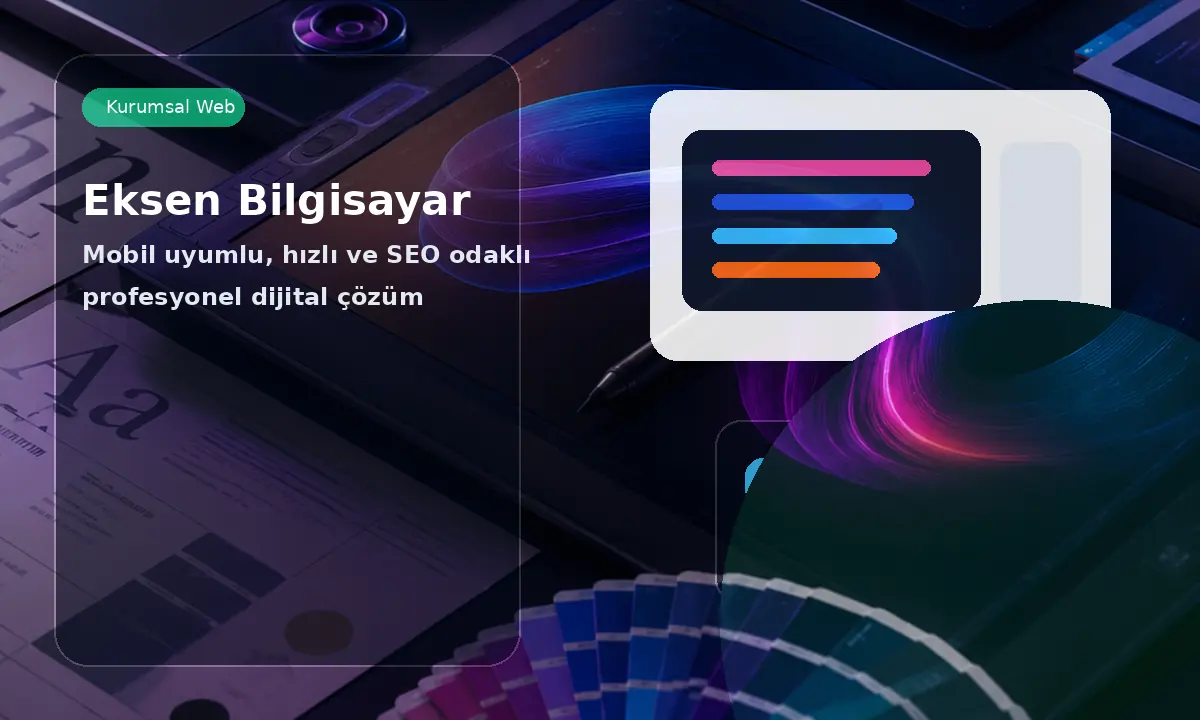 Eksen Bilgisayar Kurumsal Web Projesi #41