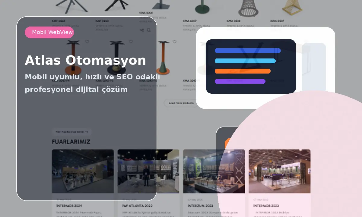 Atlas Otomasyon B2B Panel Projesi #54