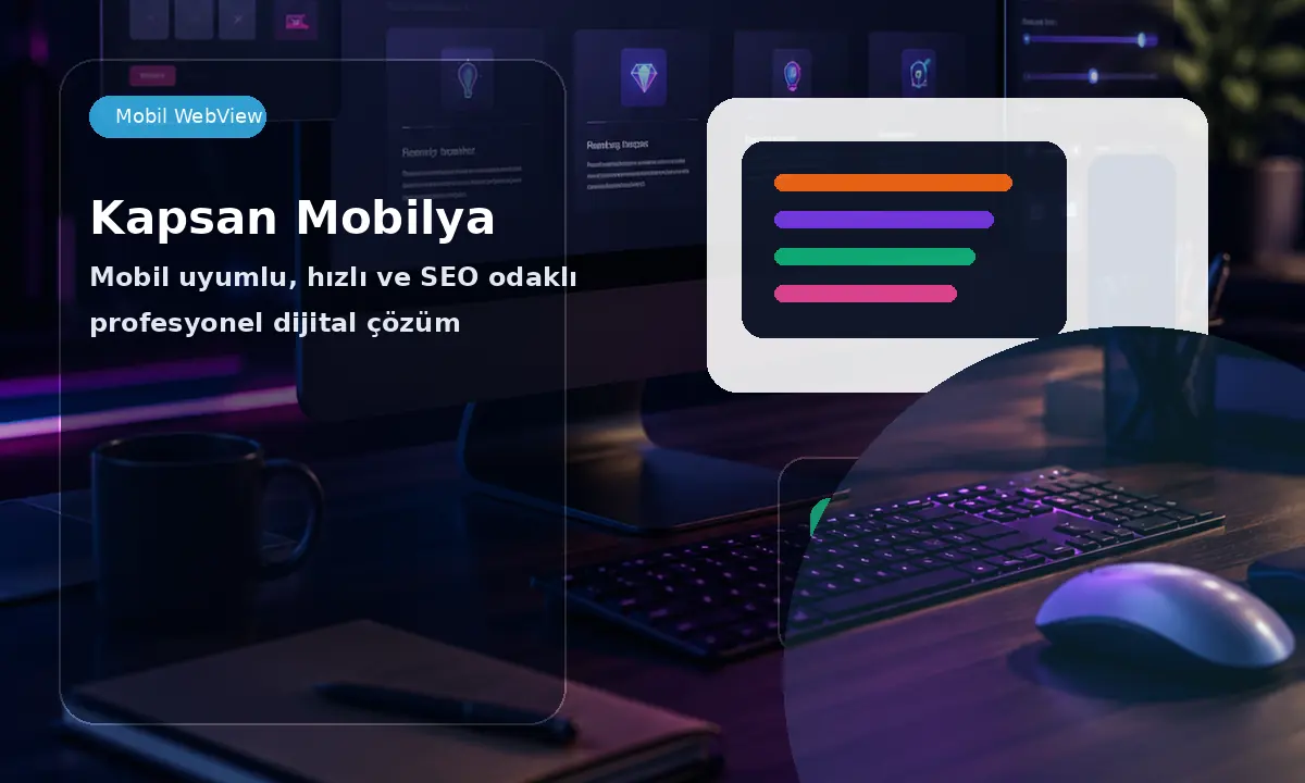 Kapsan Mobilya B2B Panel Projesi #62