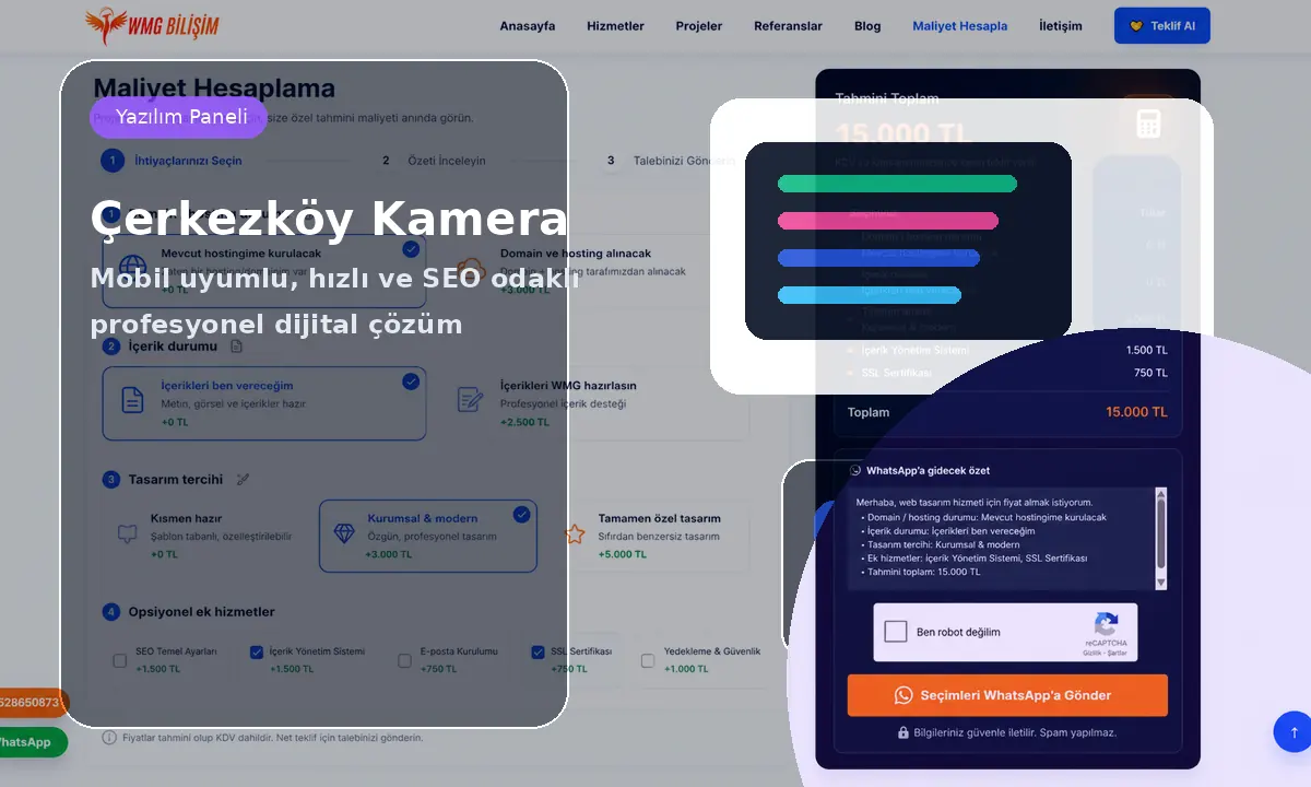 Çerkezköy Kamera Dijital Reklam Projesi #64