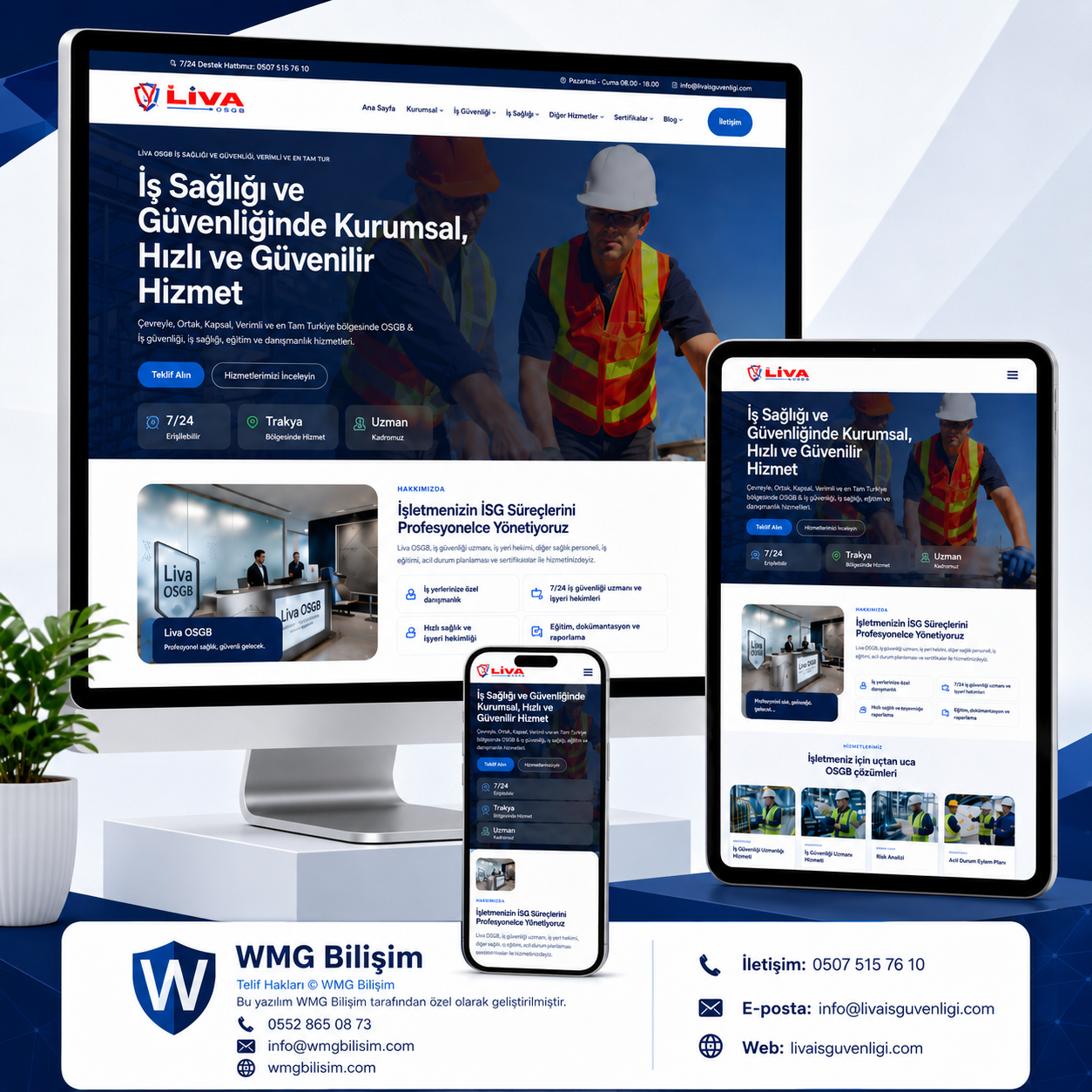 OSGB Kurumsal Web Sitesi